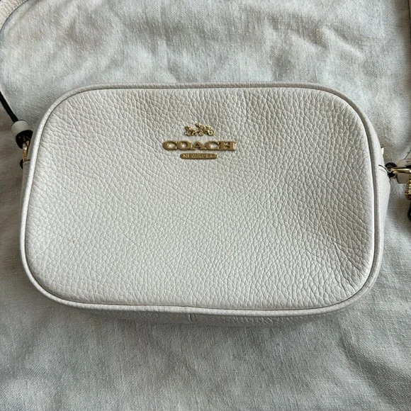 Coach Mini Jamie Camera Bag in Gold/Chalk - Picture 4 of 12